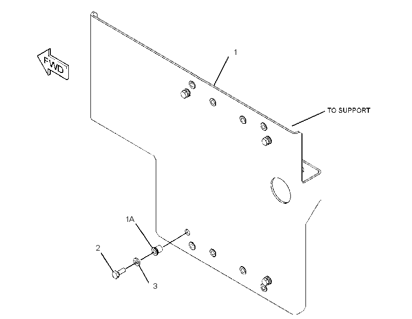MOUNTING GP-BATTERY CHARGER 2686181 CAT