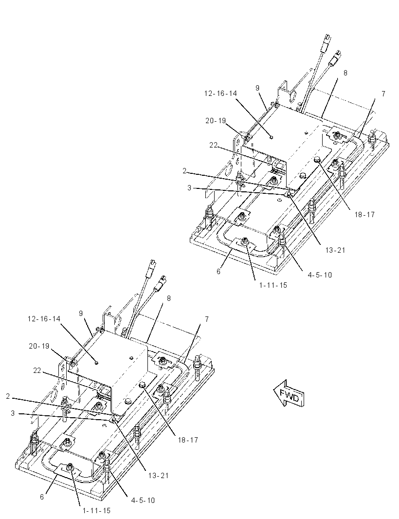 PLATE & HEATER GP-SCREED 3289579 CAT