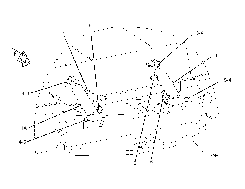 CYLINDER & MTG GP-APRON 2765032 CAT