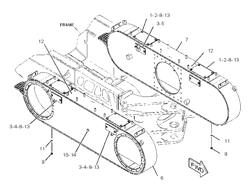 TANDEM & COVER GP 2850600 CAT