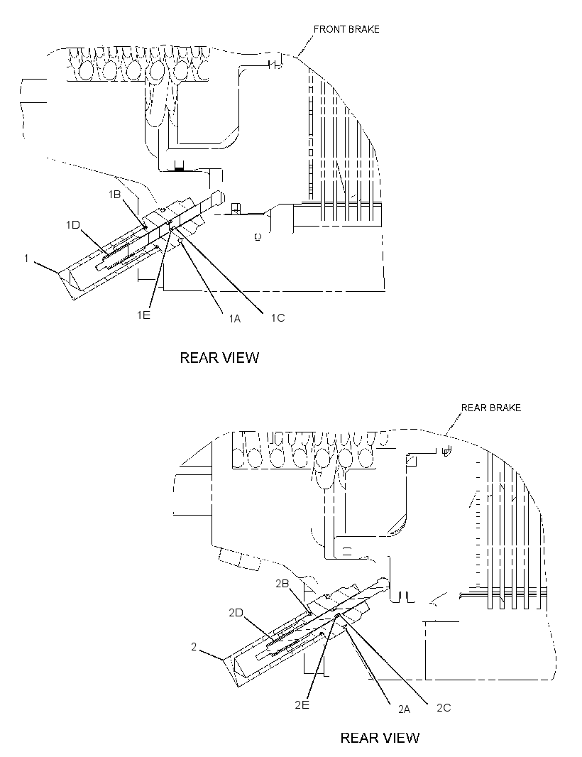 INDICATOR GP-BRAKE WEAR 3494588 CAT