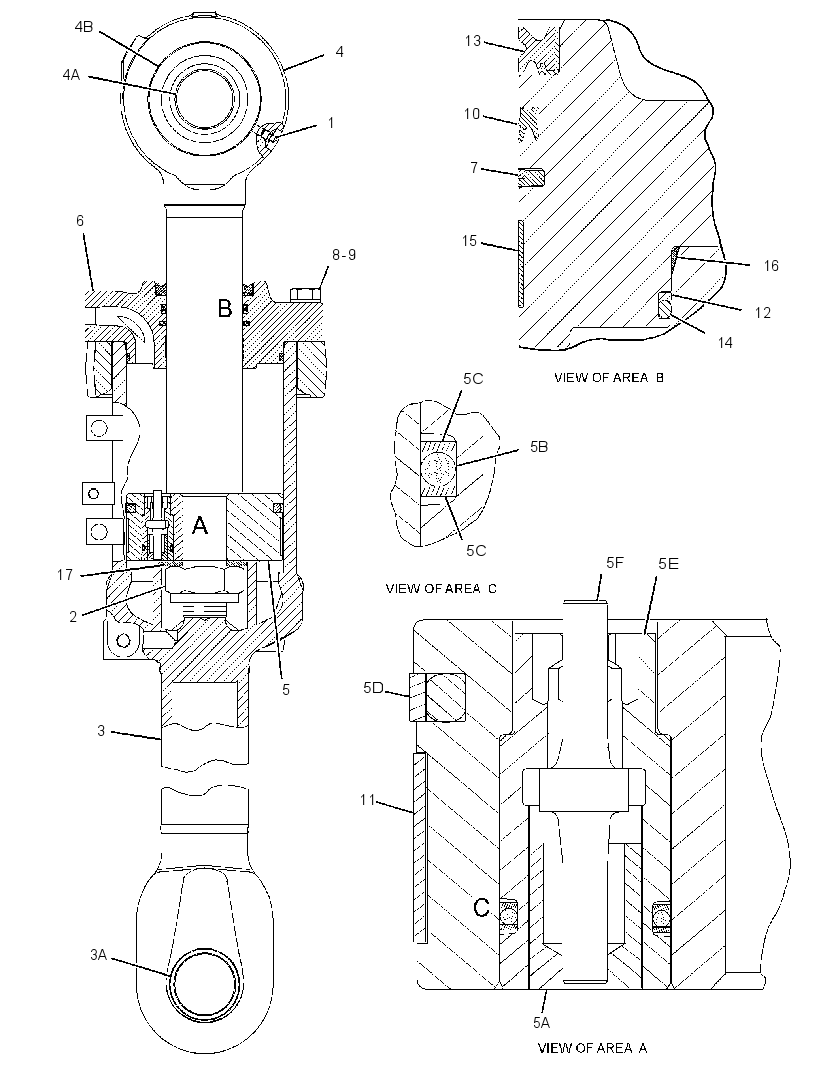 CYLINDER GP-DUAL TILT 3473272 CAT