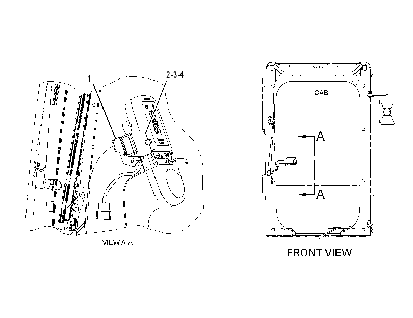 Дисплей монитора 3540011 CAT