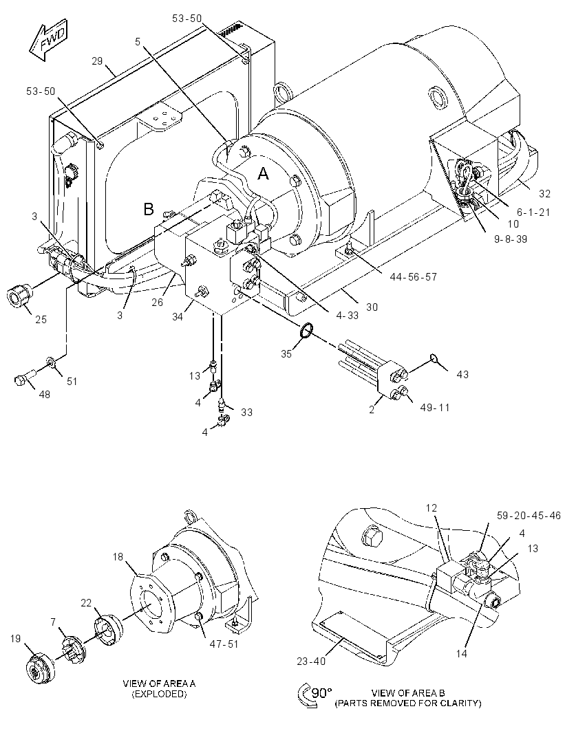 GENERATOR GP-HYDRAULIC 3080152 CAT