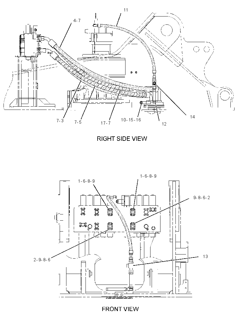 LINES GP-SWIVEL 2909747 CAT
