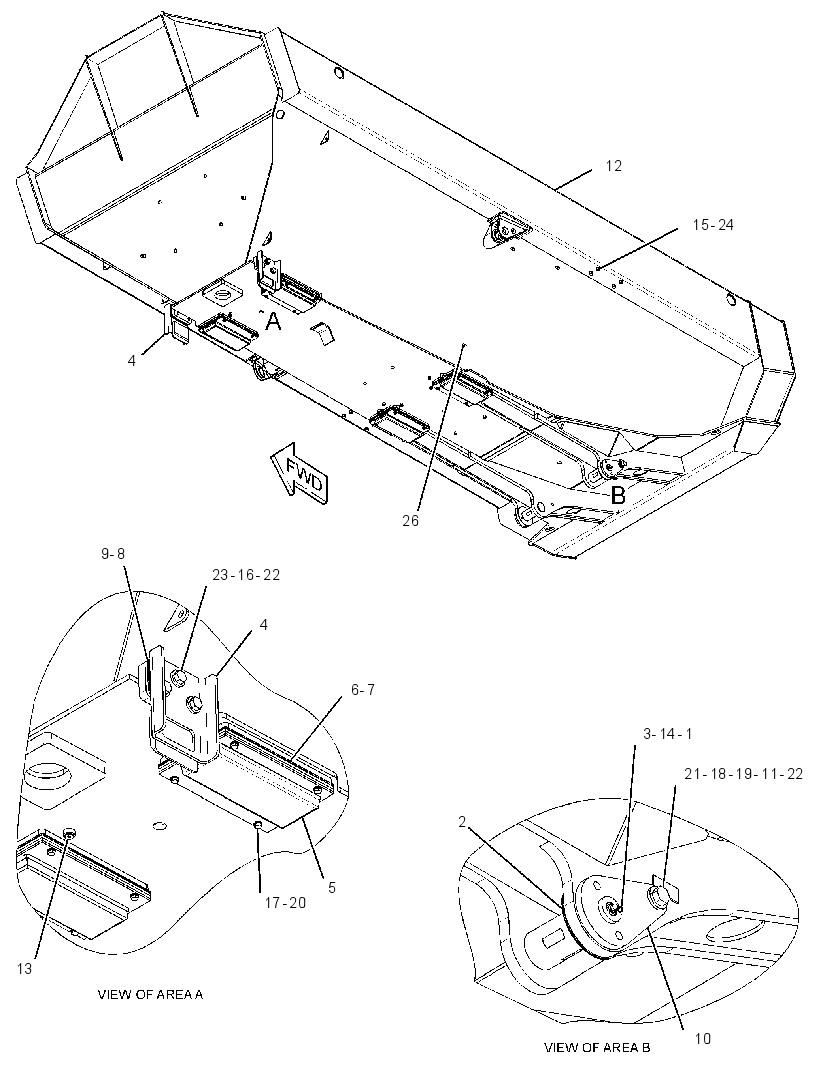 BODY GP-TRUCK 2284343 CAT