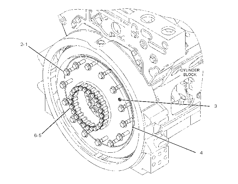 FASTENER GP-GENERATOR COUPLING 3539473 CAT