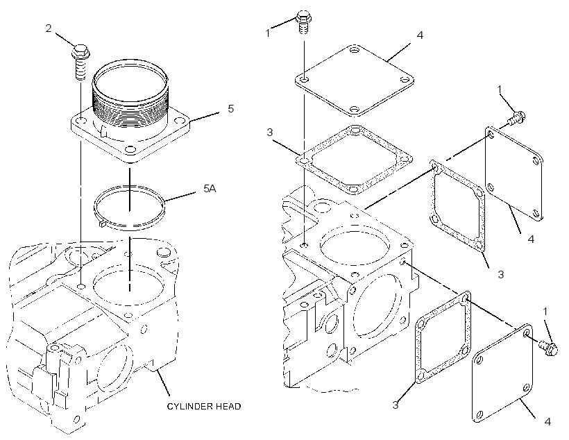 CONNECTION GP-INLET 2443501 CAT