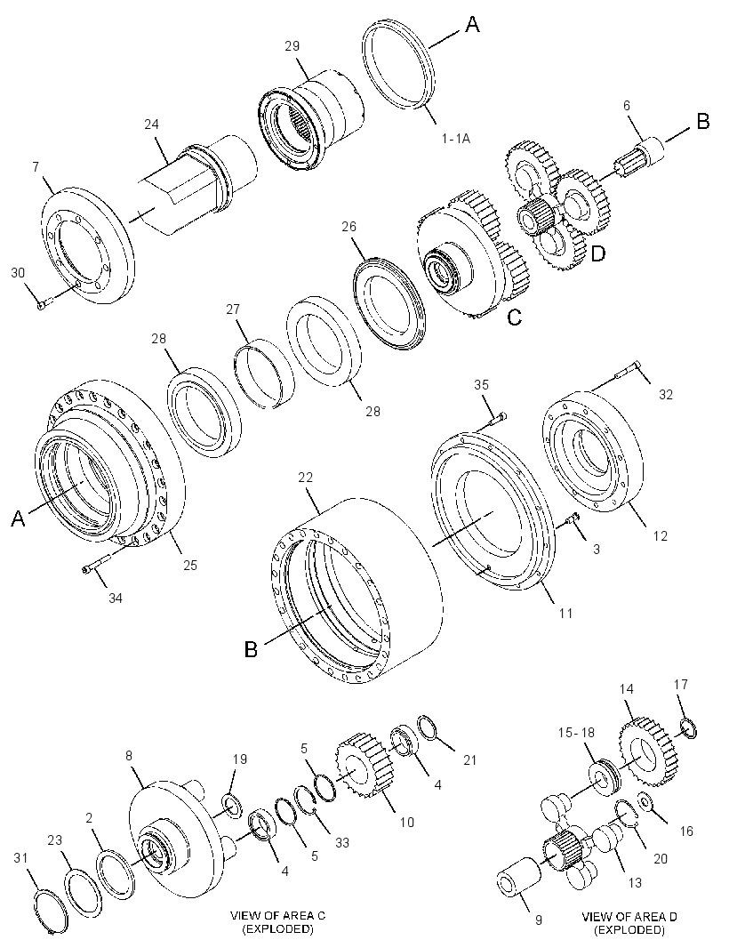 GEAR GP-AUGER DRIVE 3533323 CAT