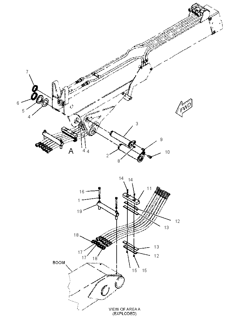 MOUNTING GP-STICK 3501375 CAT
