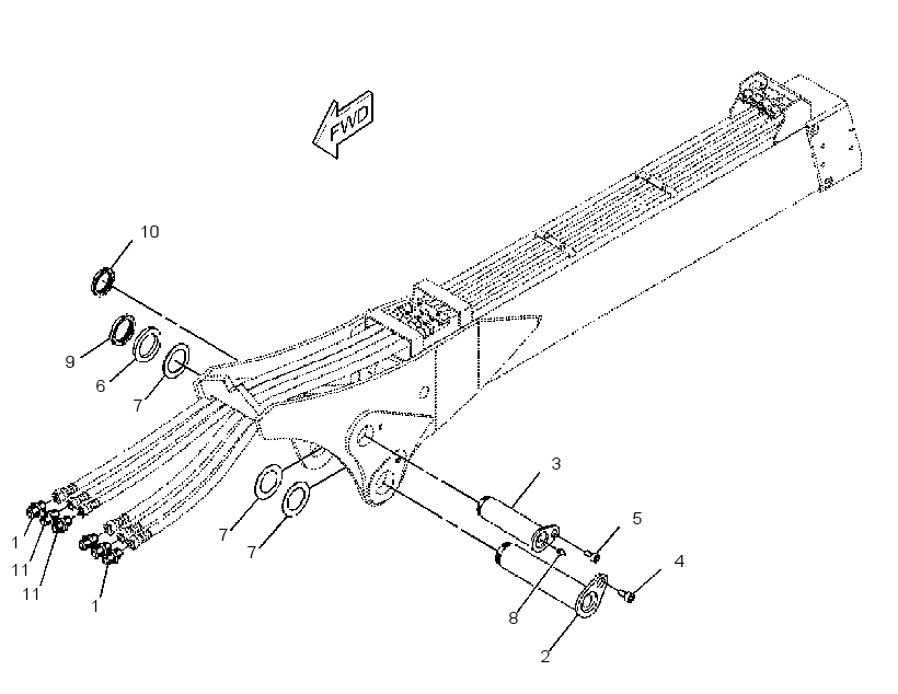 MOUNTING GP-STICK 3575405 CAT