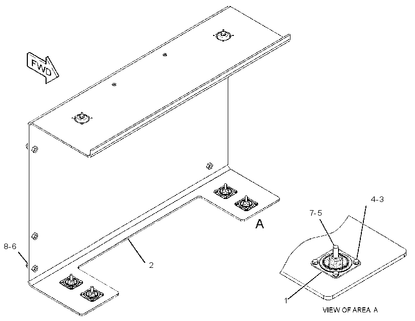 MOUNTING GP-ELECTRONIC CONTROL 2853910 CAT