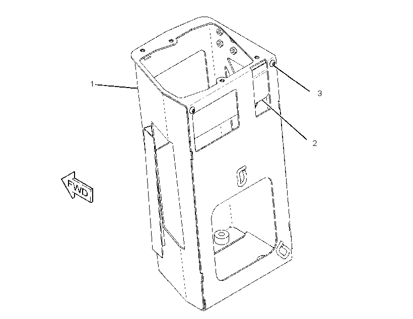 SUPPORT GP-CONTROL 3242816 CAT