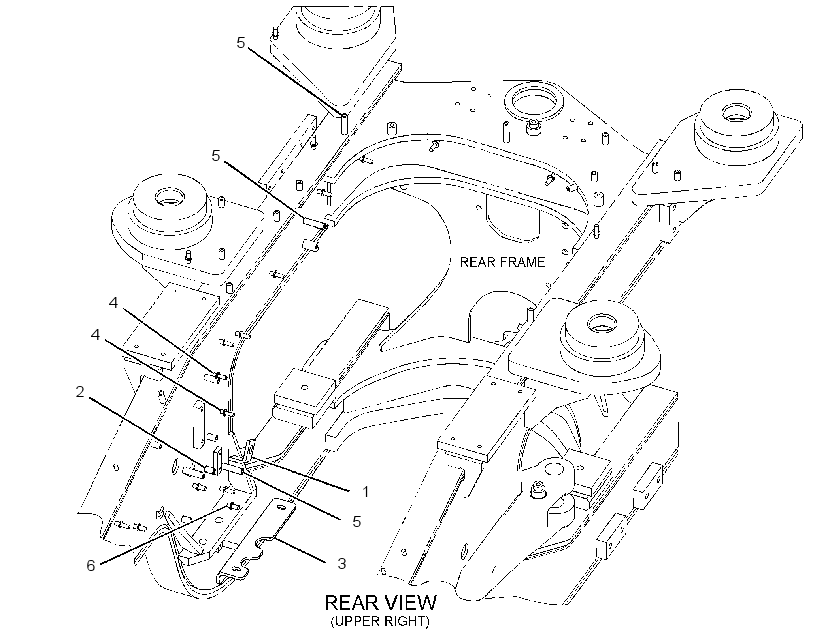 HARDWARE GP-REAR FRAME 3419522 CAT