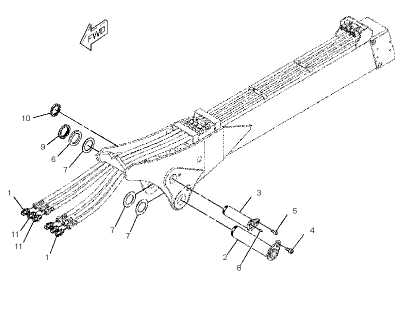 MOUNTING GP-STICK 3582455 CAT