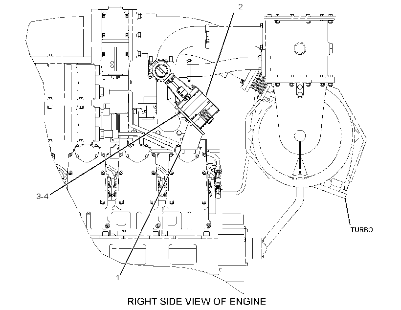 ACTUATOR & MTG GP-BYPASS 3262622 CAT