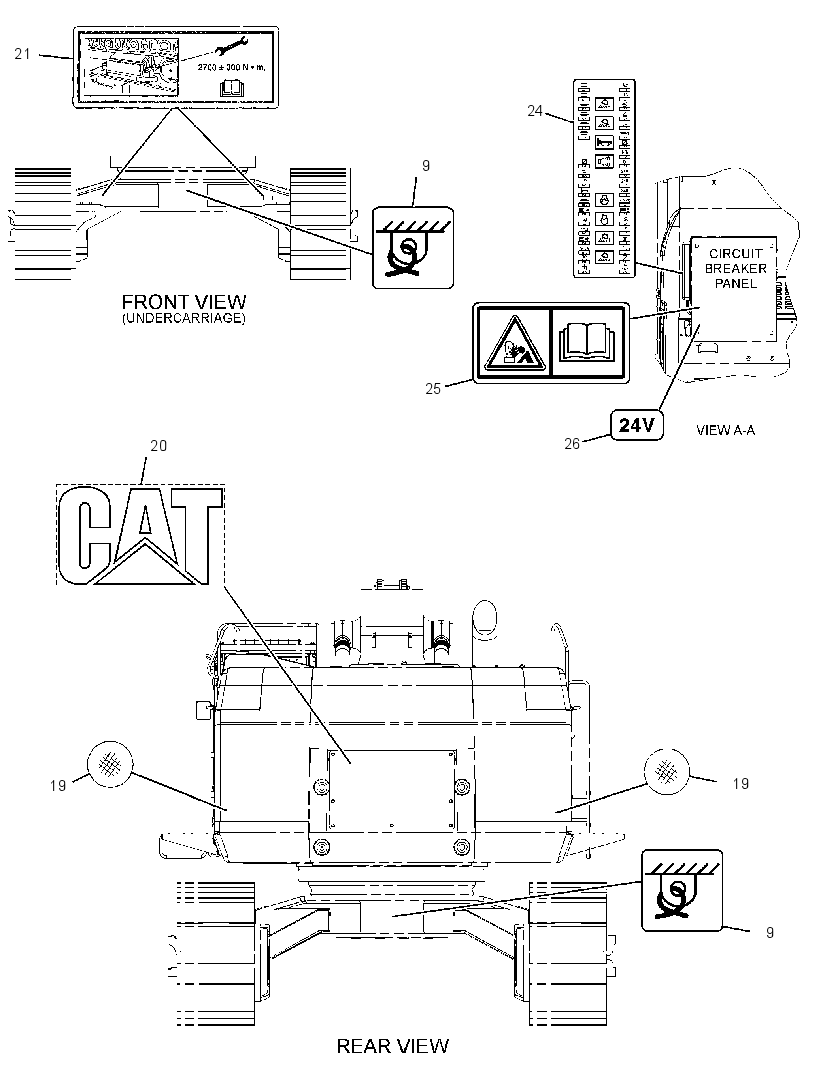 Пластина и плёнка 2941235 CAT