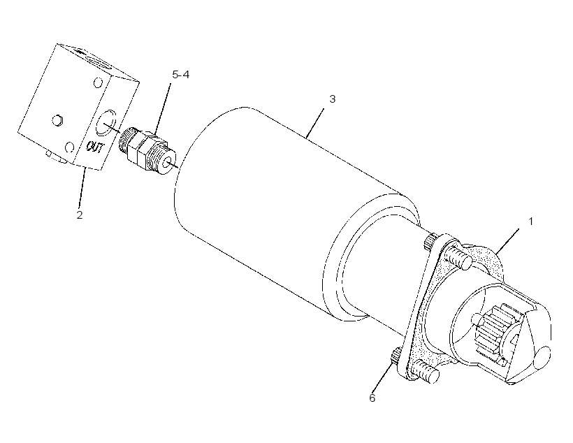 STARTING MOTOR GP-HYDRAULIC 3882348 CAT