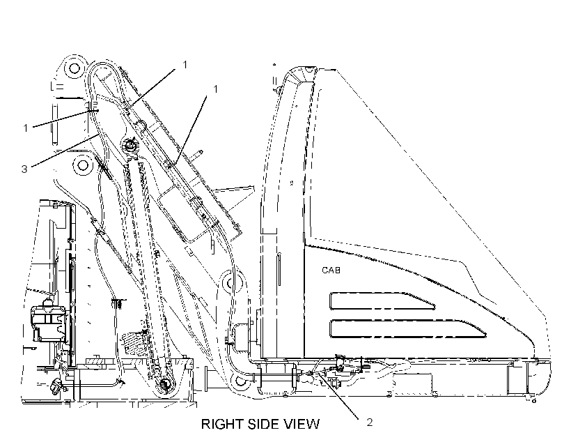 WIRING GP-CAB RISER 3296095 CAT