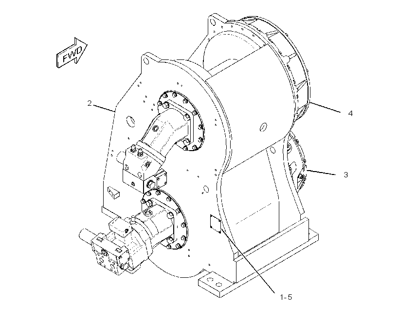 WINCH AR 3526471 CAT
