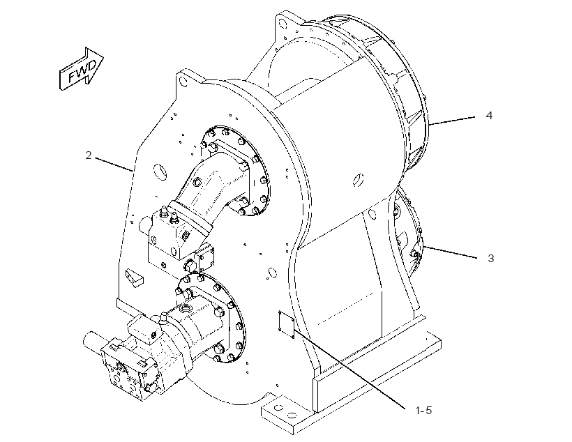 WINCH AR 3526469 CAT