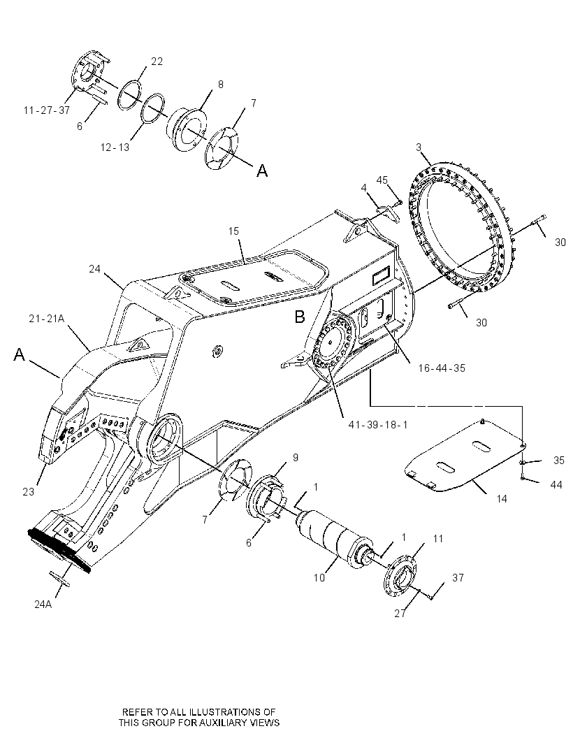 HOUSING GP-SHEAR 3080525 CAT