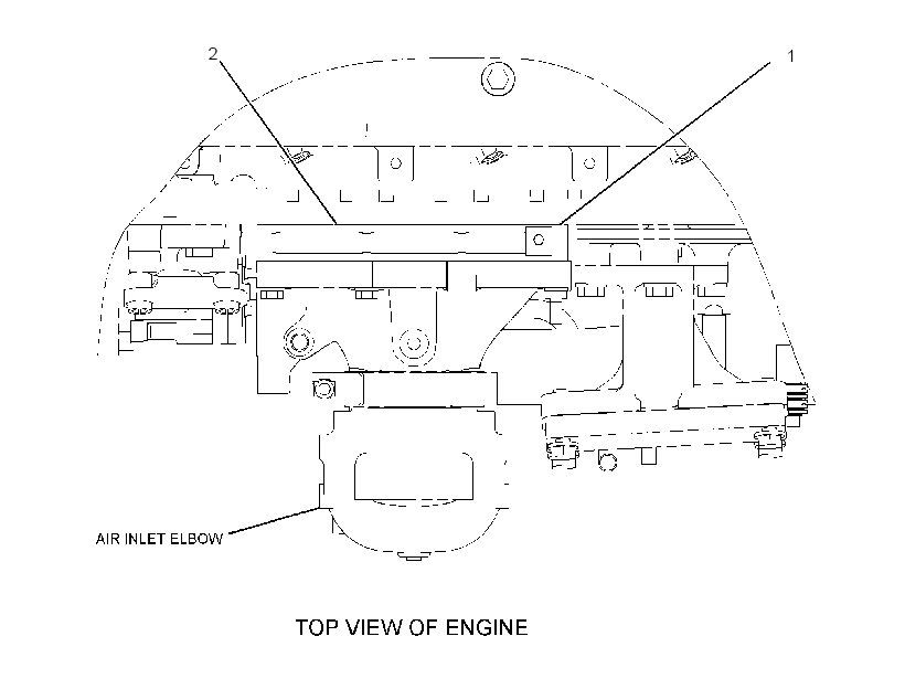 SPACER GP-AIR INLET 3494782 CAT