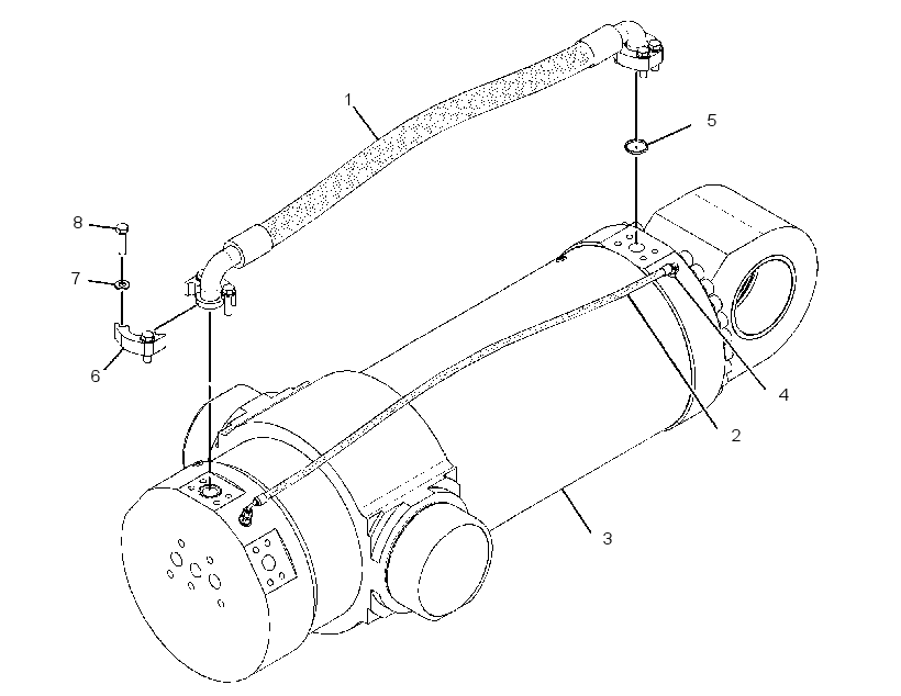 CYLINDER GP-SHEAR 3447543 CAT