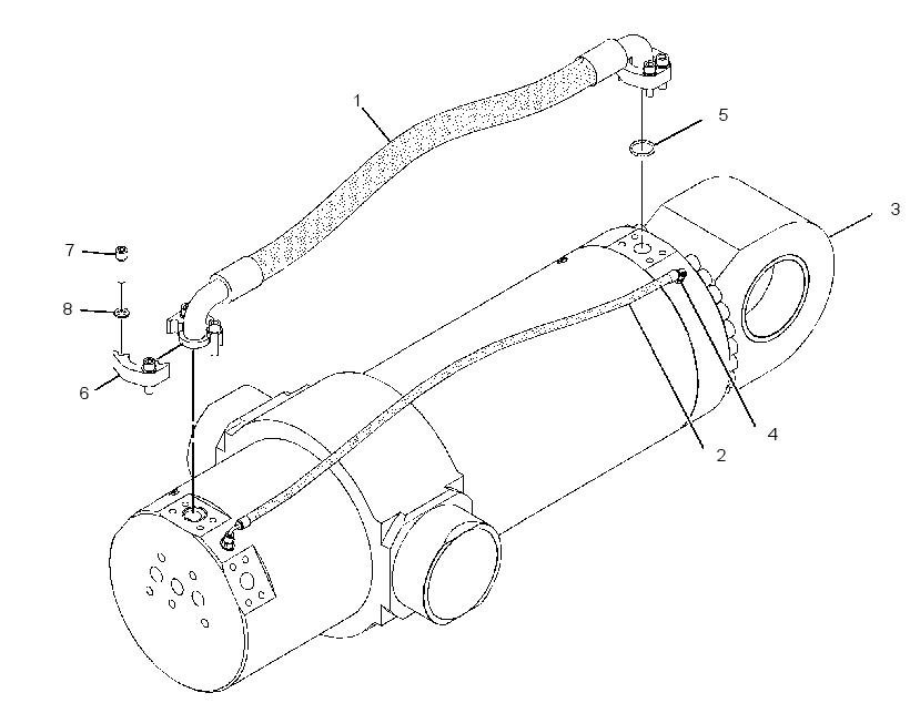 CYLINDER GP-SHEAR 3441186 CAT
