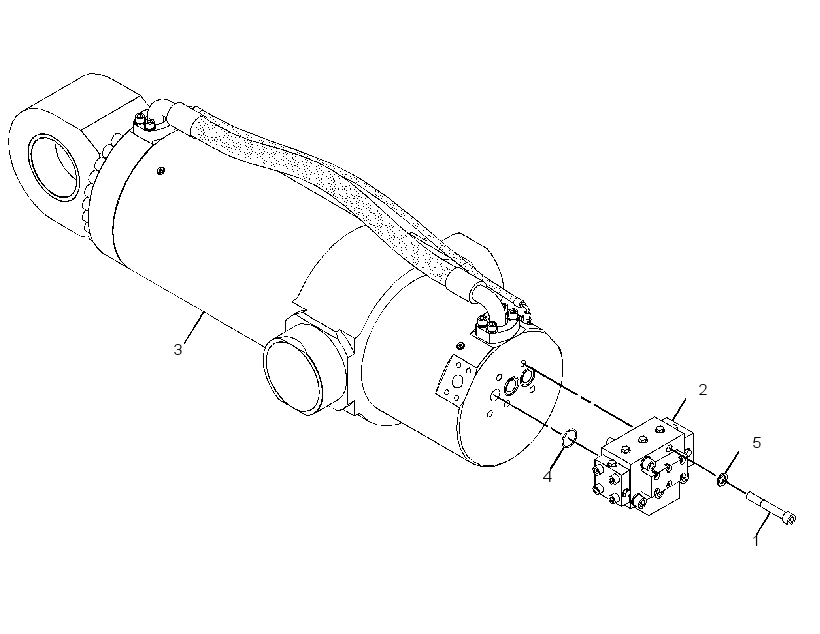 CYLINDER & VALVE GP 3441185 CAT