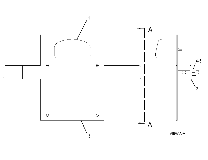 MOUNTING GP-REGISTRATION 2860130 CAT