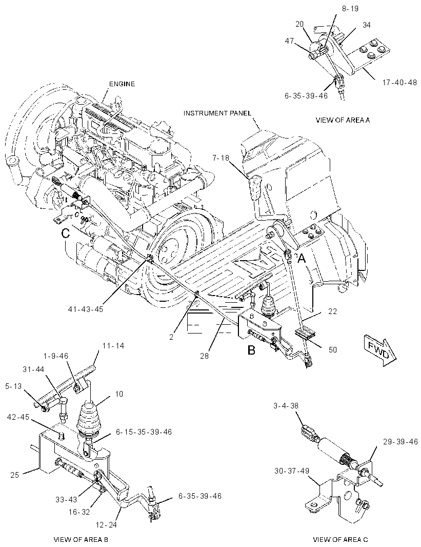 CONTROL GP-THROTTLE LOCK 2984899 CAT