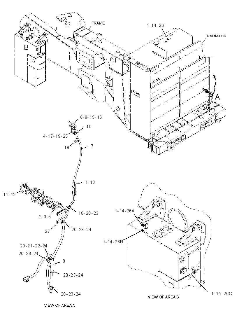 WIRING GP-SERVICE CENTER 2988225 CAT