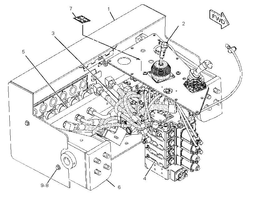 HYDRAULIC AR-4 VALVE 2967750 CAT