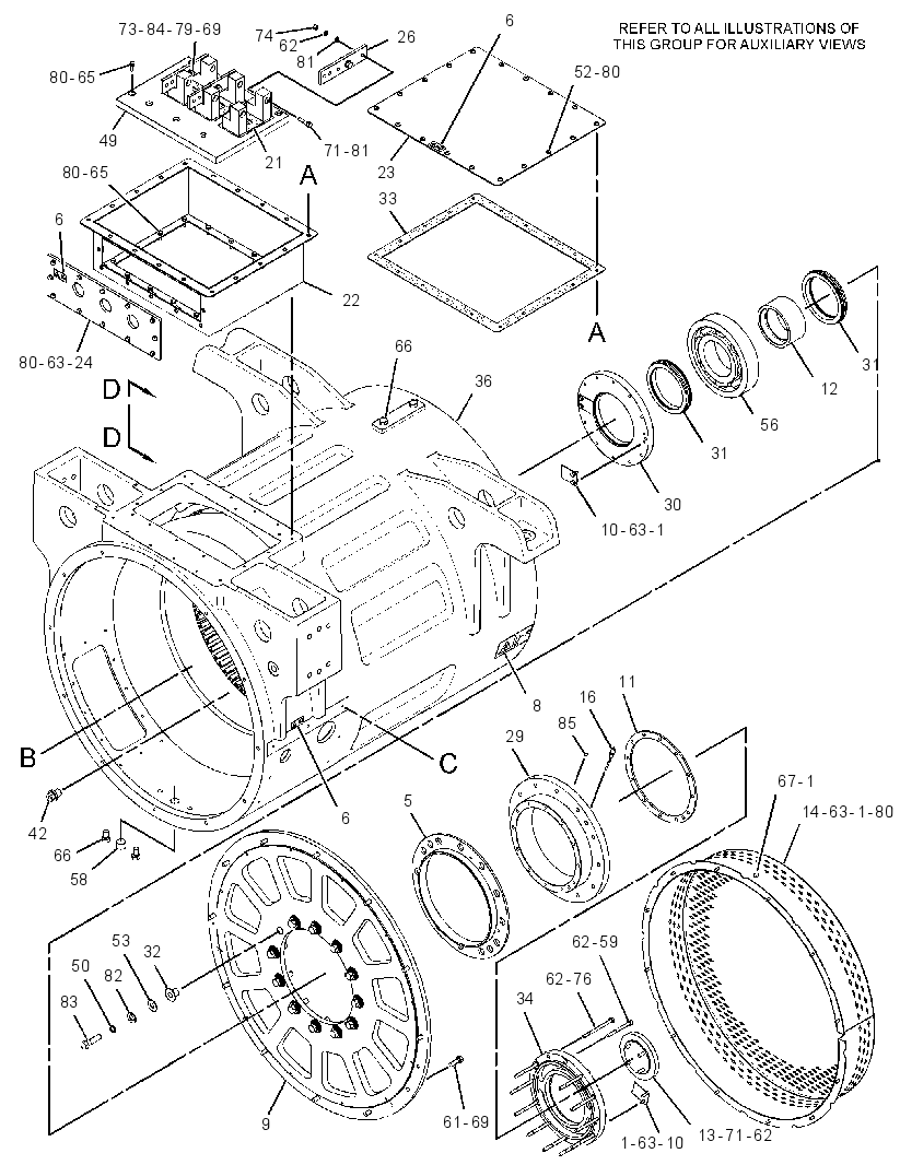 GENERATOR GP-POWER 2836752 CAT