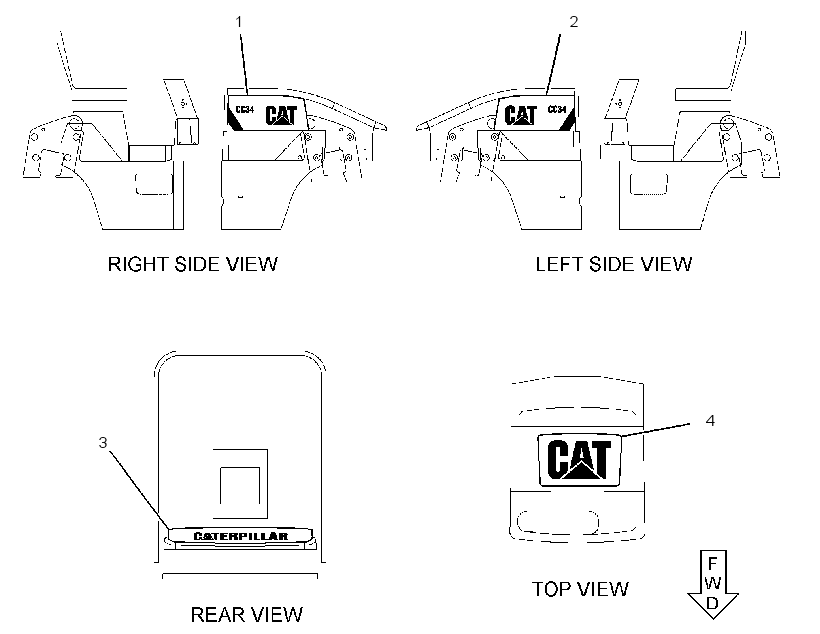 Плёнка 3109260 CAT