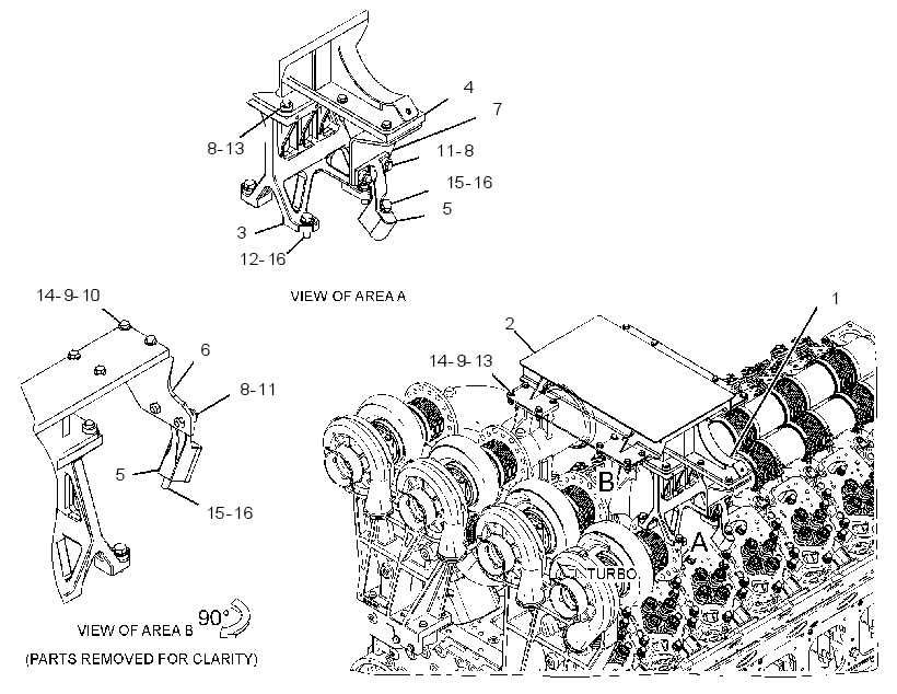 PLATFORM GP-ENGINE 3043284 CAT