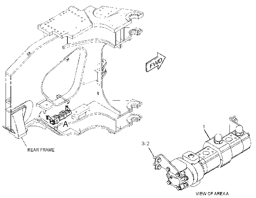 PUMP & MTG GP-AXLE OIL COOLER 3514880 CAT
