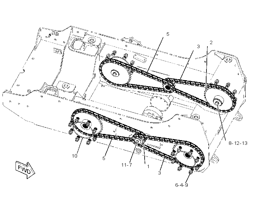 DRIVE GP-TANDEM 3561937 CAT