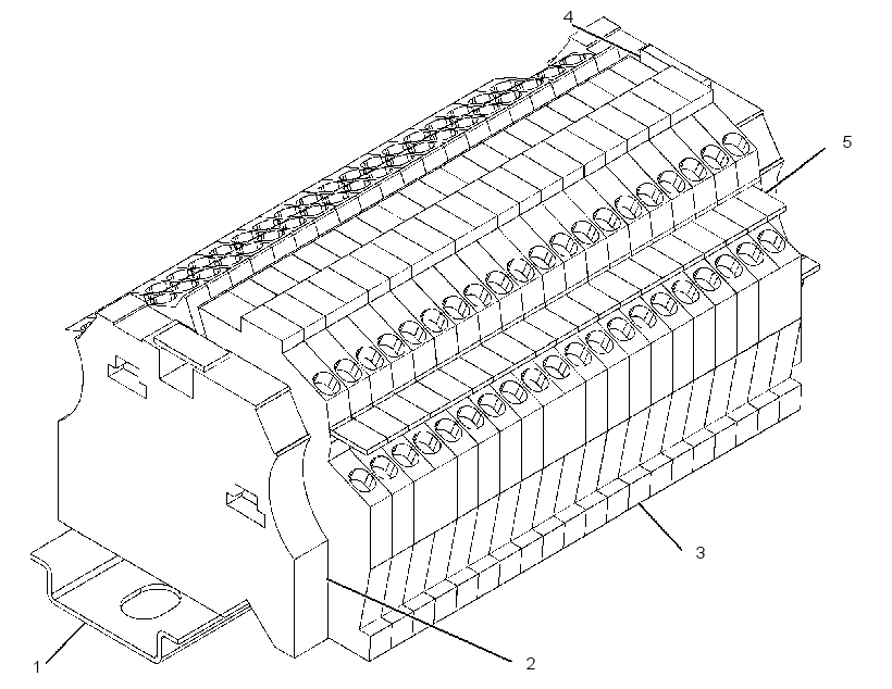 Блок соединительный 3044897 CAT