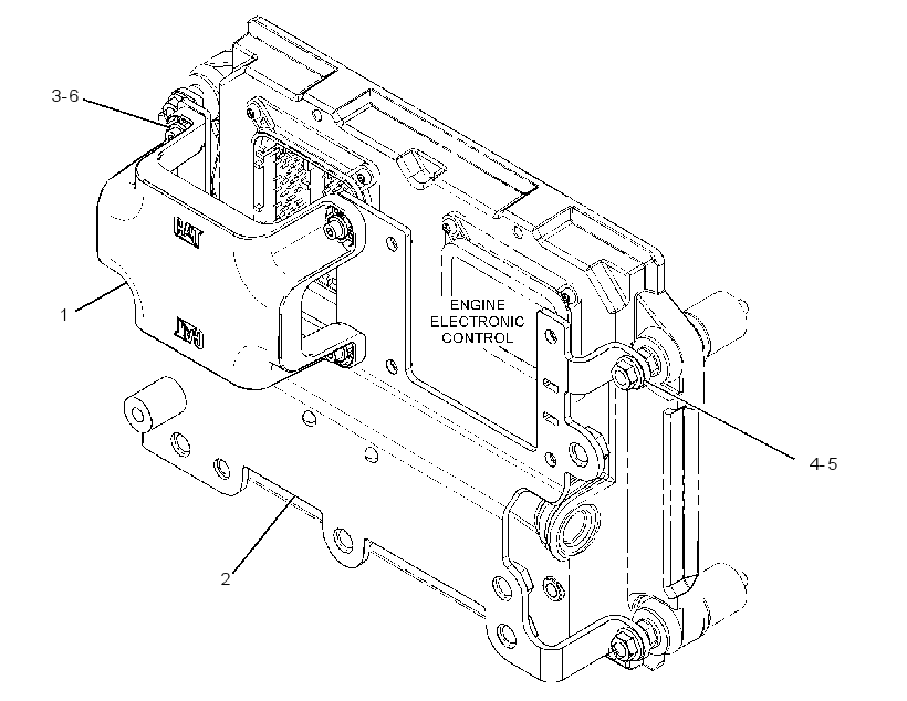 MOUNTING GP-CONNECTOR 3439072 CAT