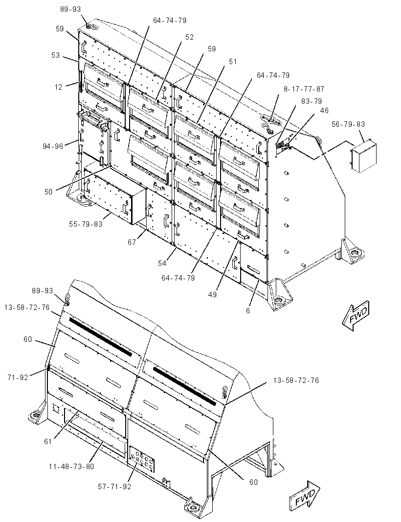 CABINET GP-INVERTER 3173802 CAT