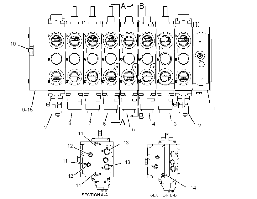 VALVE GP-BANK 8 3426668 CAT
