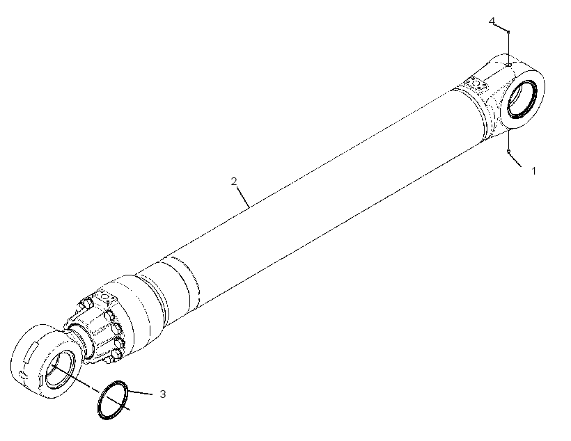 CYLINDER & SEAL GP-HYDRAULIC 3539650 CAT