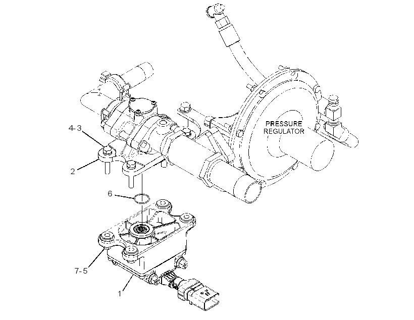 VALVE GP-GAS CONTROL 3411083 CAT