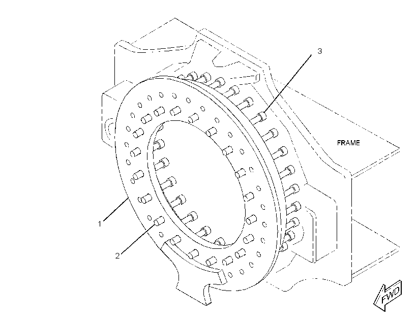 MOUNTING GP-FELLING HEAD 2995148 CAT