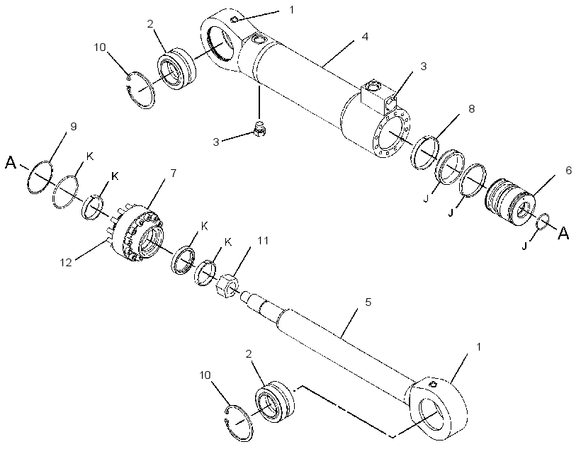 CYLINDER GP-GRAPPLE 3499334 CAT