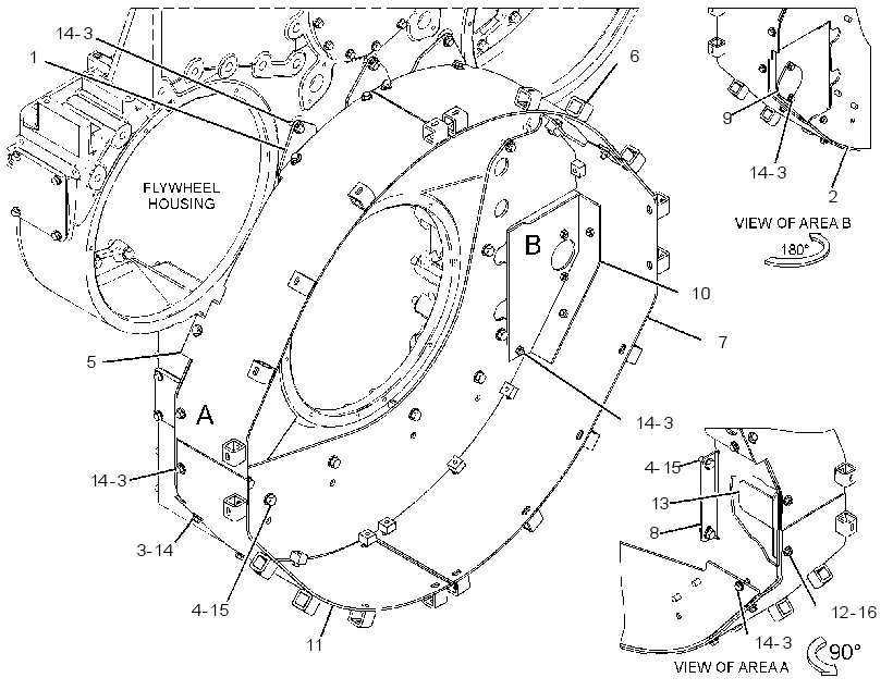 GUARD GP-FLYWHEEL 4P6963 CAT