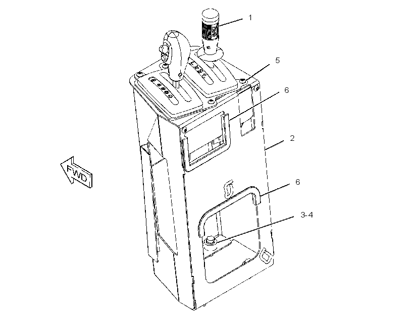 CONTROL GP-XMSN & HOIST 3001173 CAT