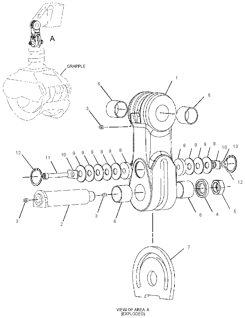 LINK GP-GRAPPLE 3440396 CAT
